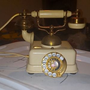 Vintage rotary French phone